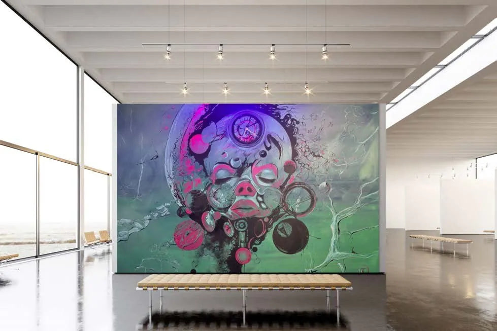 Display rendering of Eclipsera for EMPHASIS: A Mural Project at Alliance for the Arts